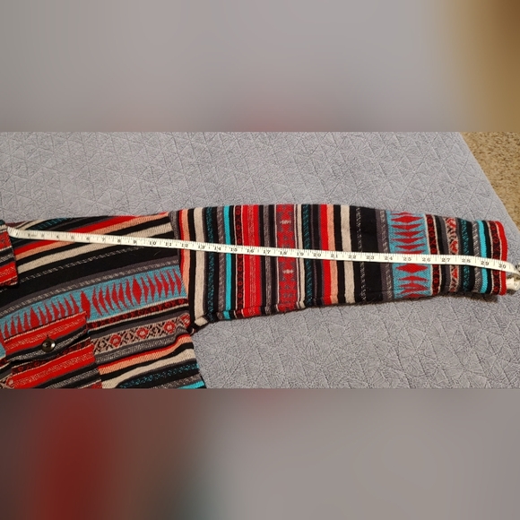 Rock & Roll Cowgirl Southwestern Pattern Jacket - Picture 3 of 5